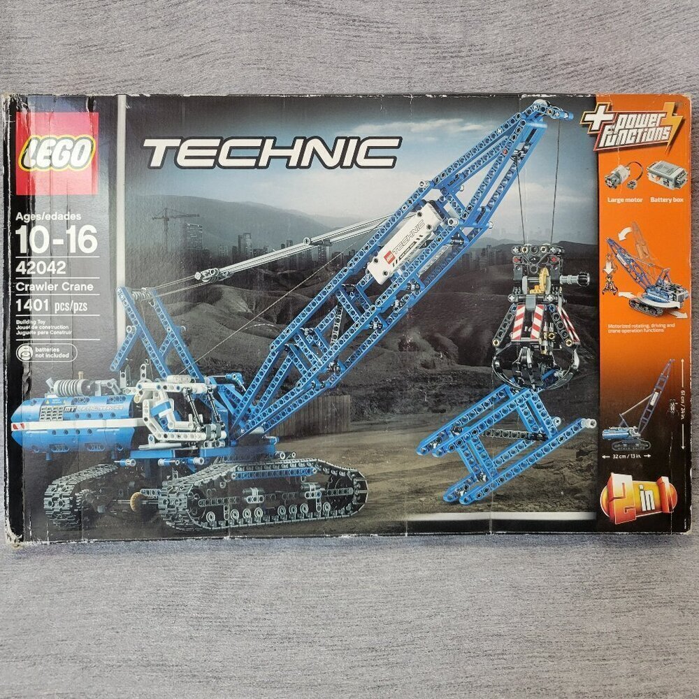Lego Technic 42042 Crane Crawler 2 in 1